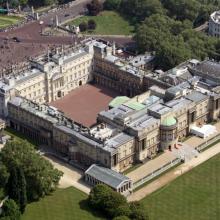 Buckingham Palace from the sky