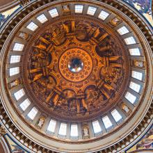 Inside the dome